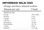 Gizi Orange Oat Choco Almond