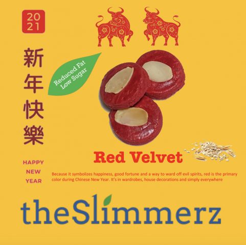 2021 gong xi fat coi theSlimmerz red velvet
