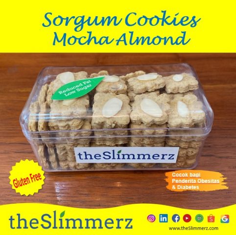 sorgum cookies - mocha almond